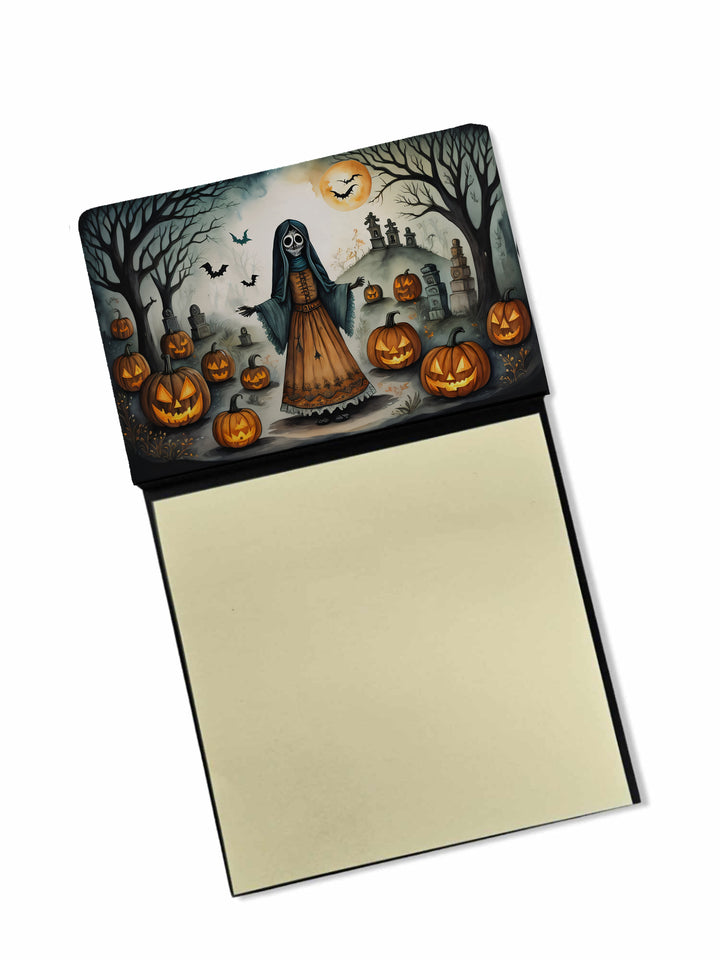 La Llorona Skeleton Spooky Halloween Sticky Note Holder Image 1