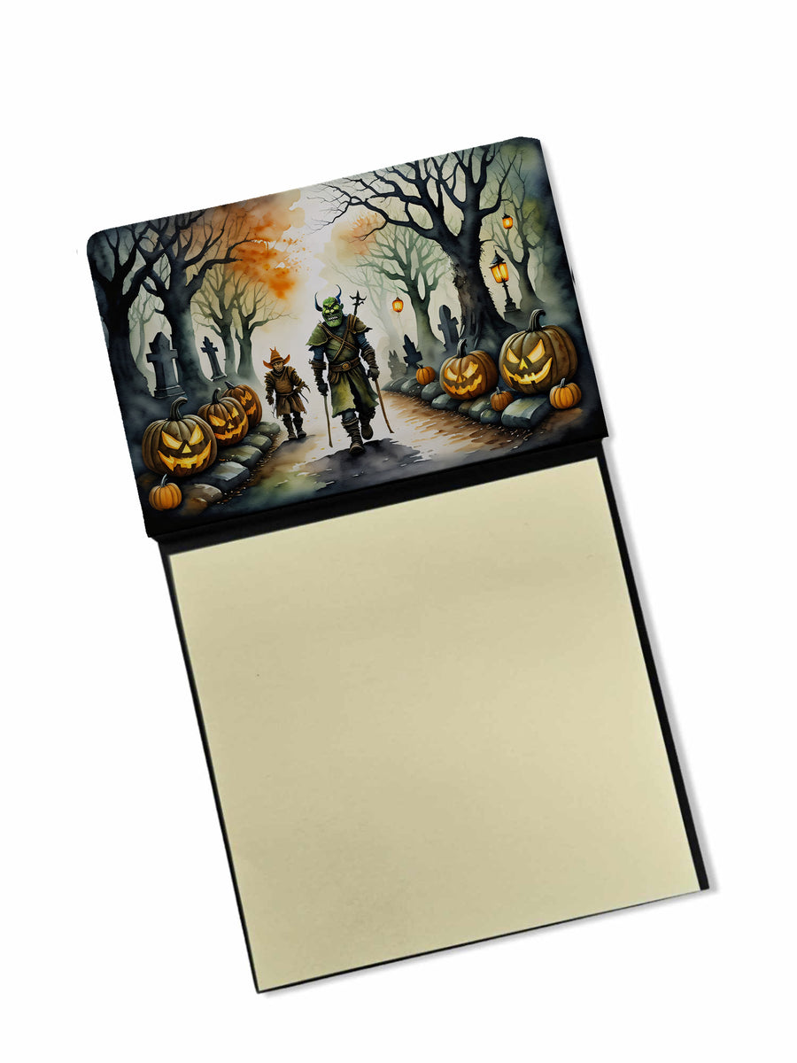 Orcs Spooky Halloween Sticky Note Holder Image 1
