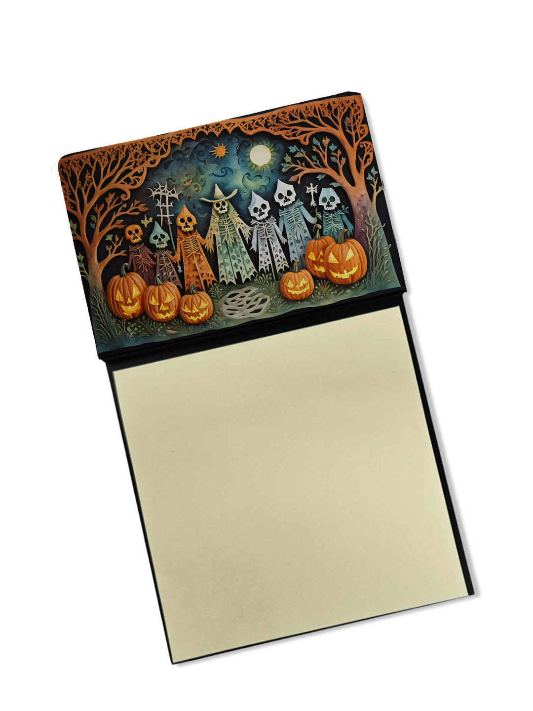 Papel Picado Skeletons Spooky Halloween Sticky Note Holder Image 1