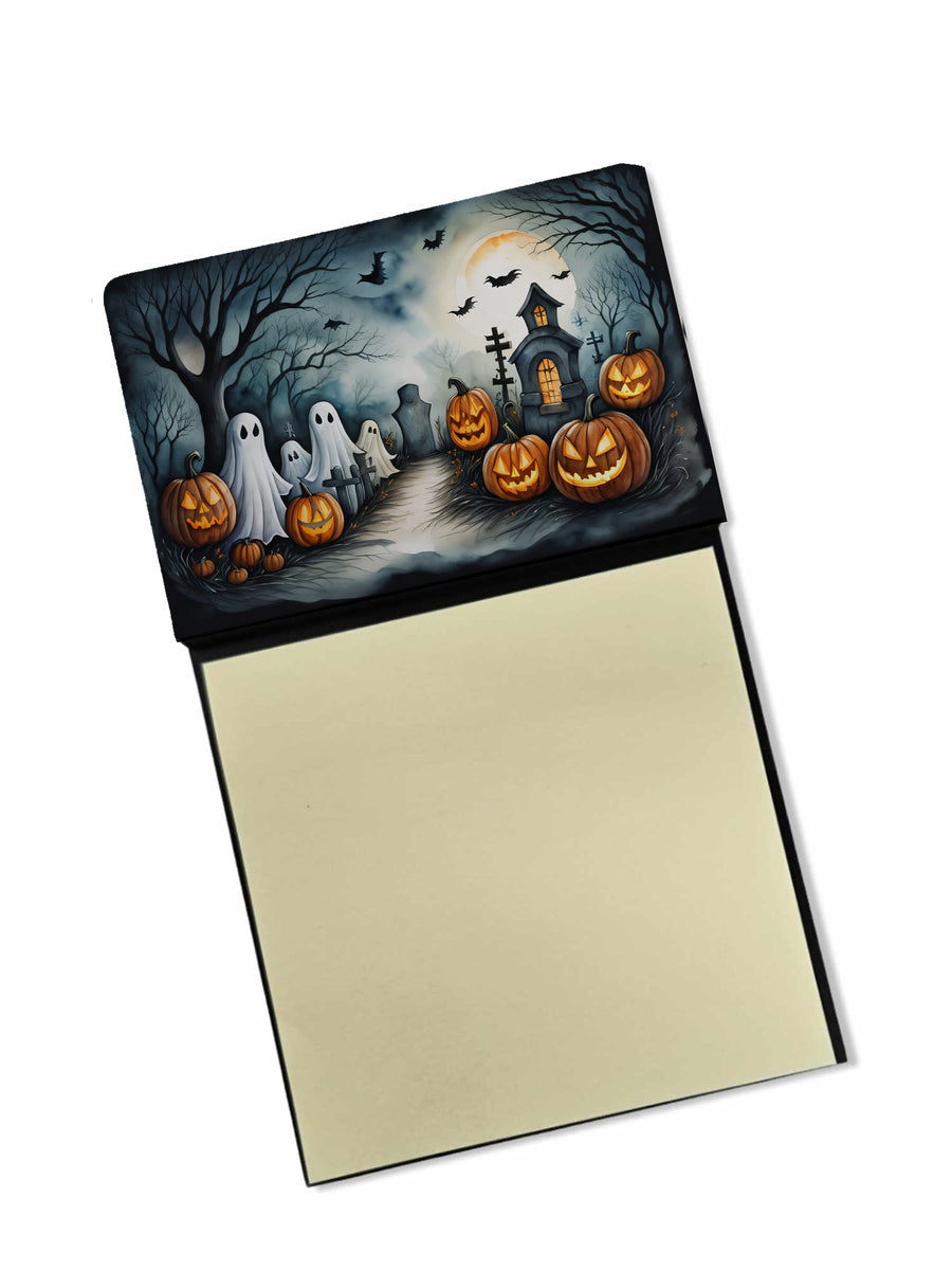 Ghosts Spooky Halloween Sticky Note Holder Image 1