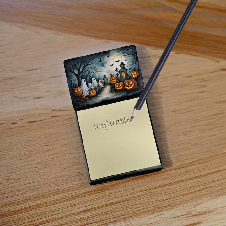 Ghosts Spooky Halloween Sticky Note Holder Image 2