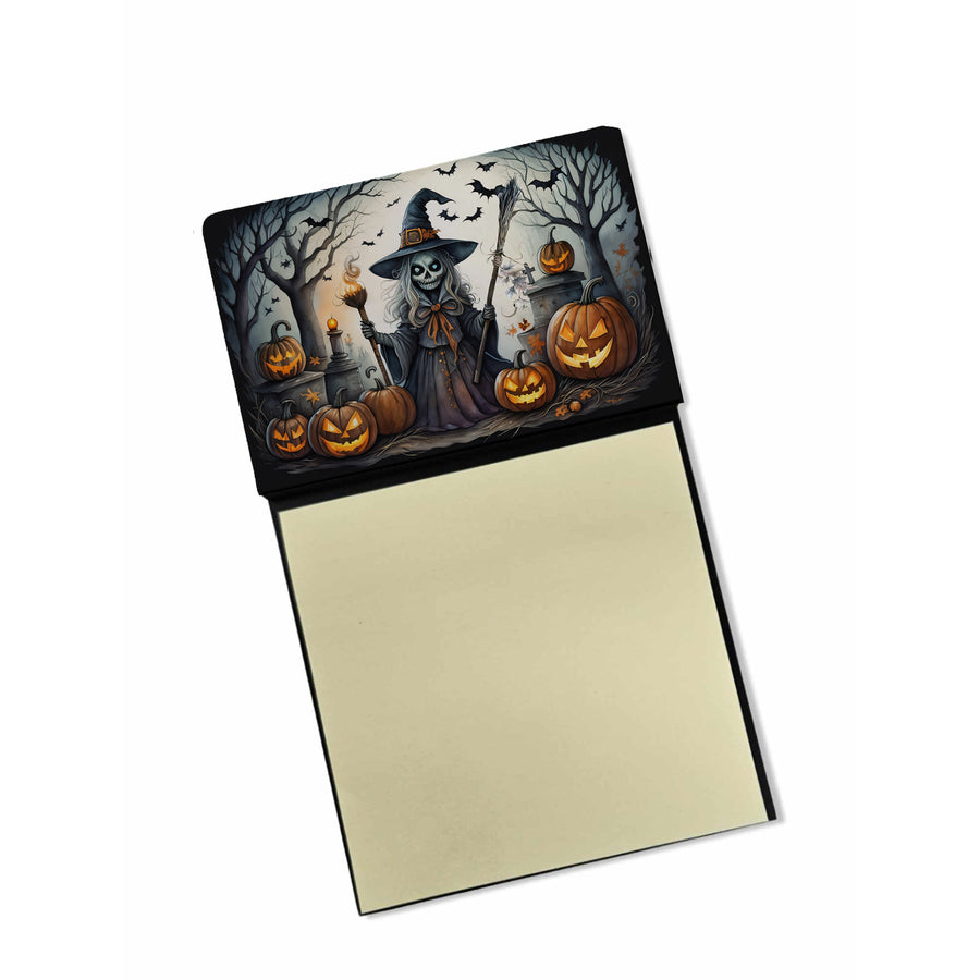 Witch Spooky Halloween Sticky Note Holder Image 1