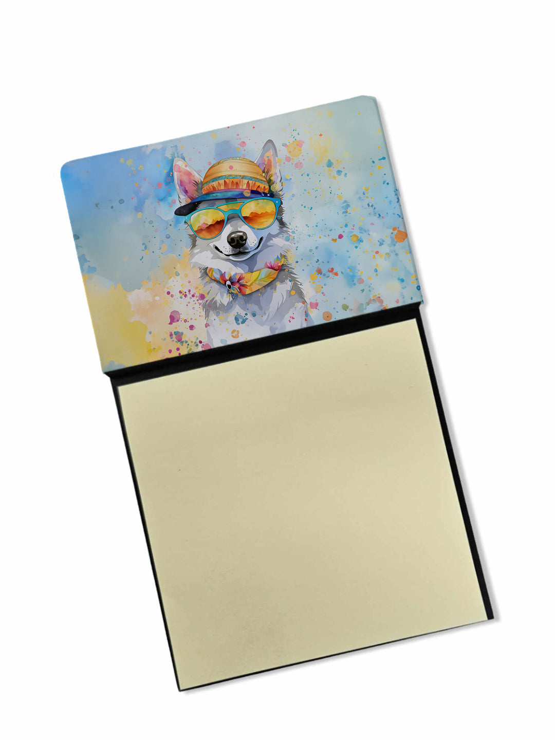 Alaskan Klee Kai Hippie Dawg Sticky Note Holder Image 1