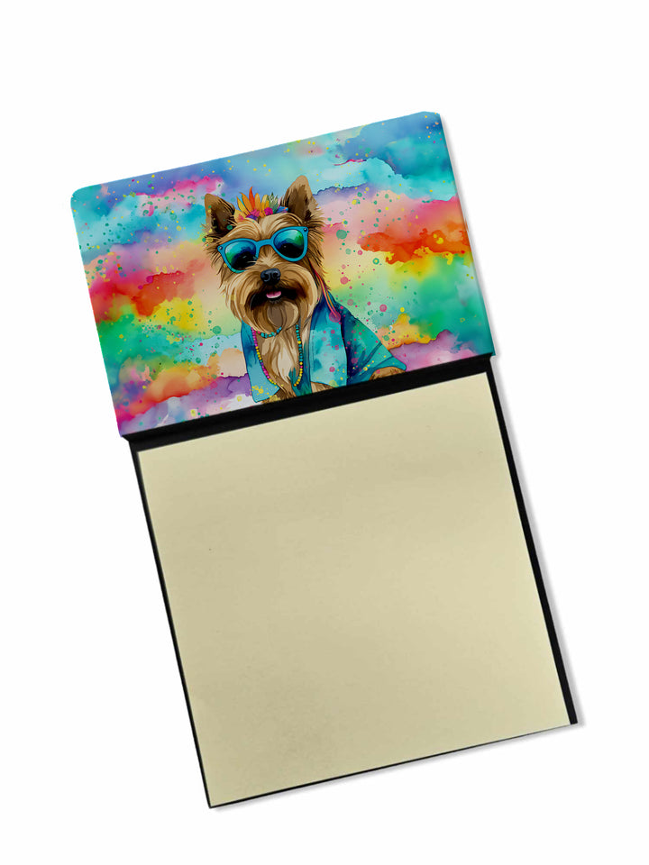 Cairn Terrier Hippie Dawg Sticky Note Holder Image 1