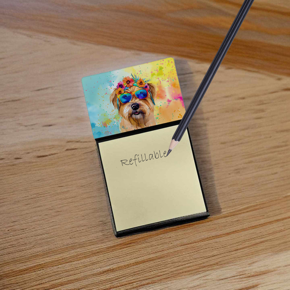 Cairn Terrier Hippie Dawg Sticky Note Holder Image 2