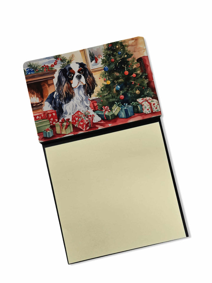 Cavalier Spaniel Cozy Christmas Sticky Note Holder Image 1