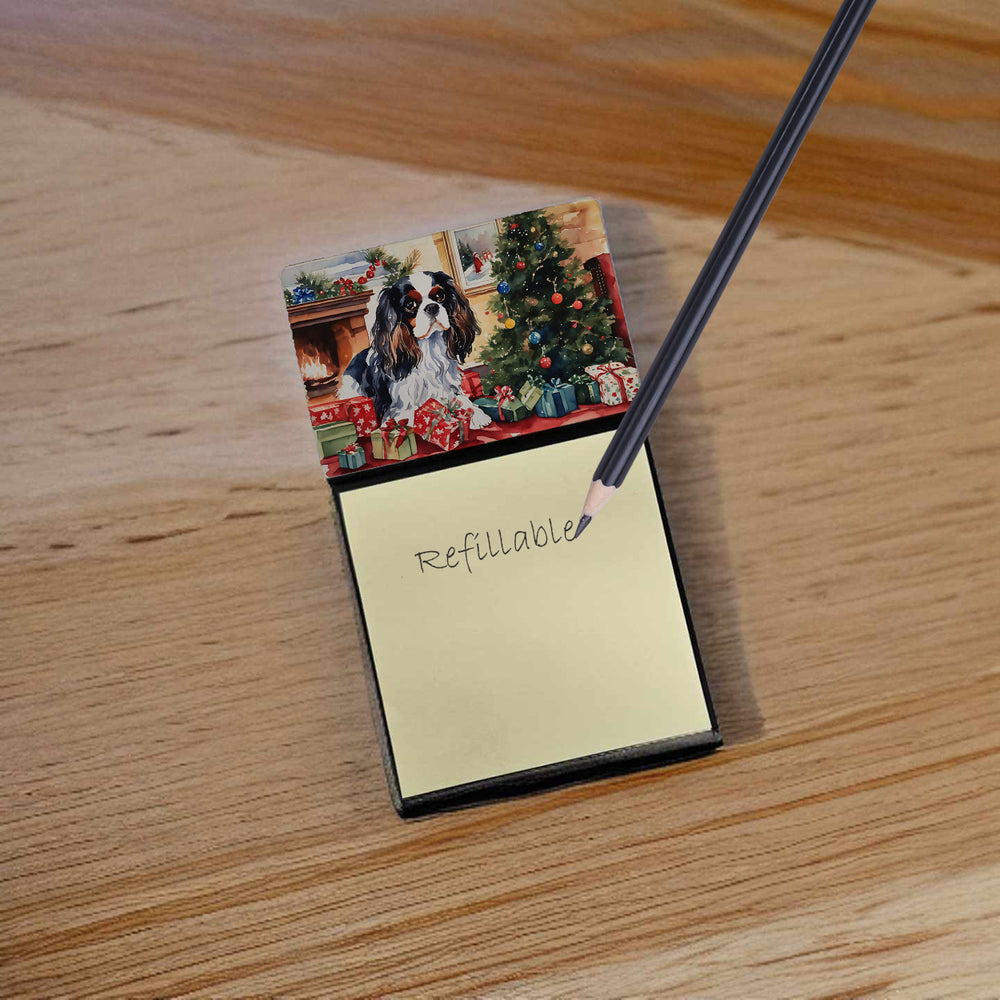 Cavalier Spaniel Cozy Christmas Sticky Note Holder Image 2