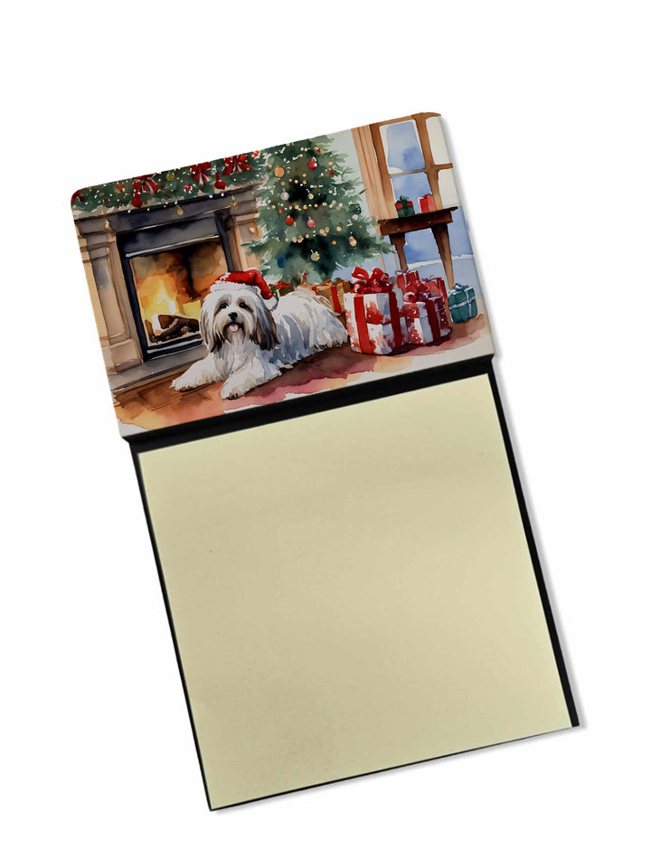 Havanese Cozy Christmas Sticky Note Holder Image 1