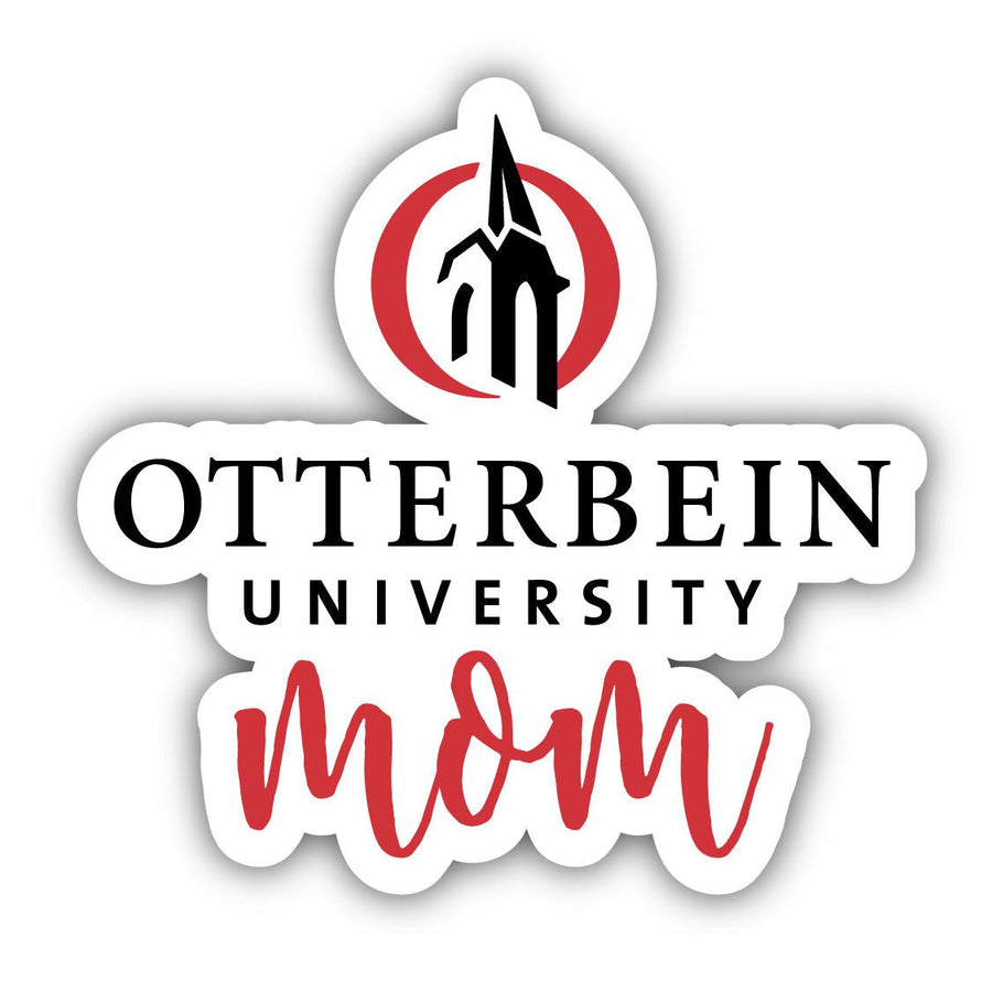 Otterbein University 4-Inch Proud Mom Vinyl Decal Sticker Officially Licensed Collegiate Product Image 1