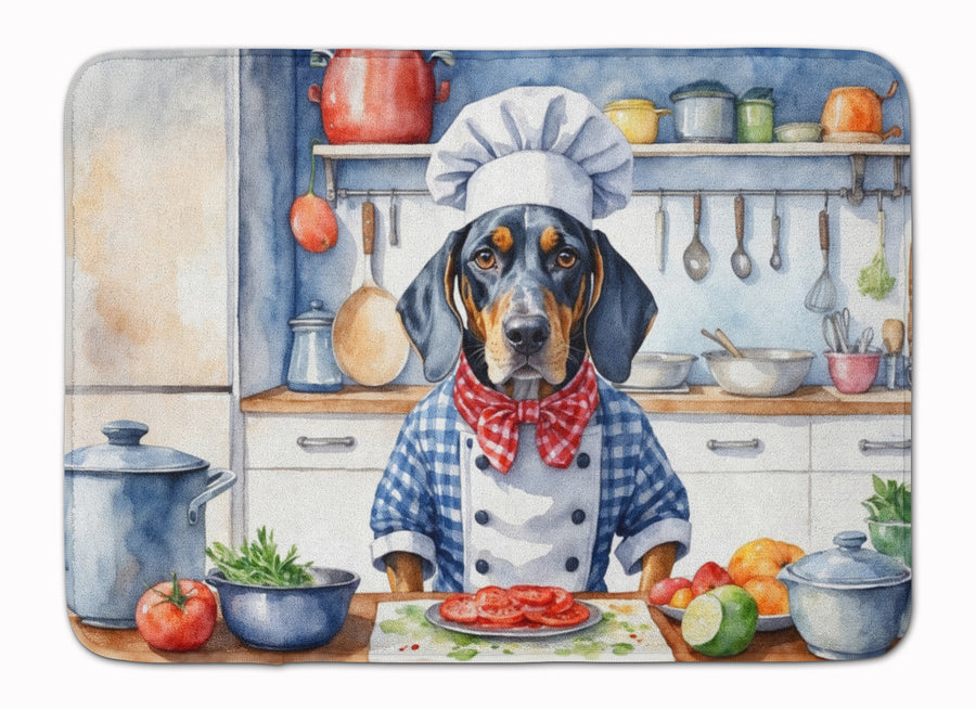 Bluetick Coonhound The Chef Memory Foam Kitchen Mat Image 1