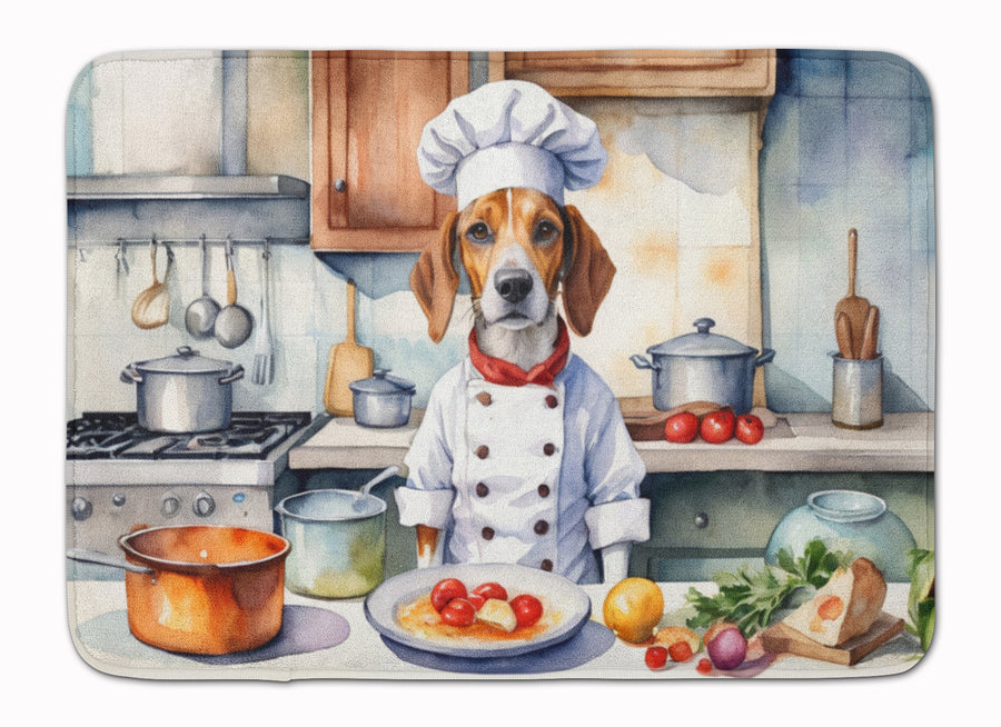 English Foxhound The Chef Memory Foam Kitchen Mat Image 1