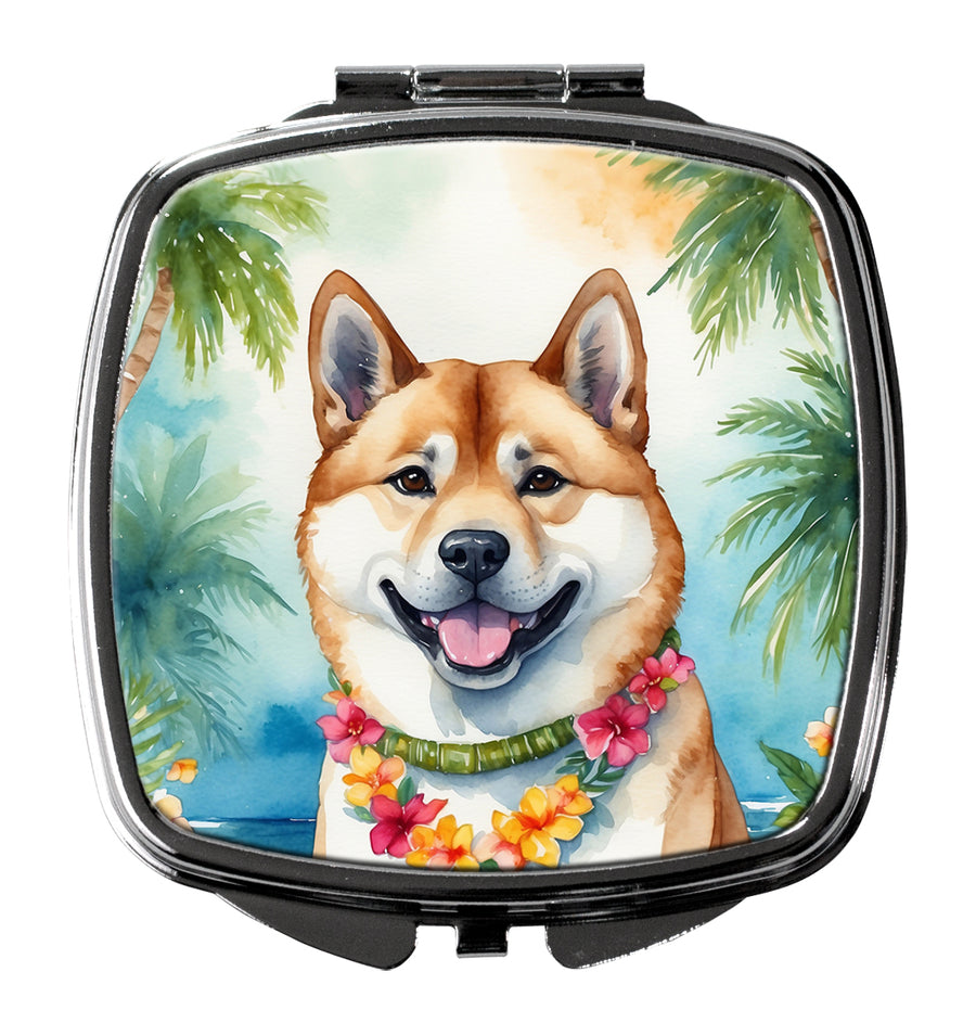 Akita Luau Compact Mirror Image 1