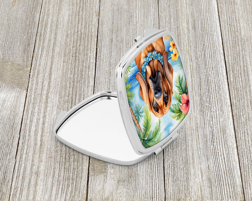 Bloodhound Luau Compact Mirror Image 2