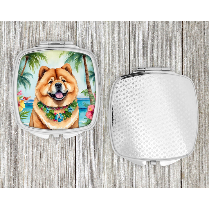 Chow Chow Luau Compact Mirror Image 4