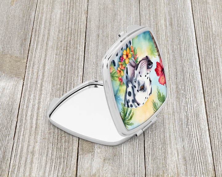 Dalmatian Luau Compact Mirror Image 2