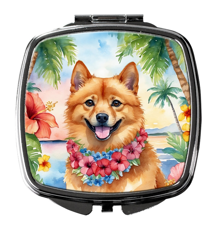 Finnish Spitz Luau Compact Mirror Image 1