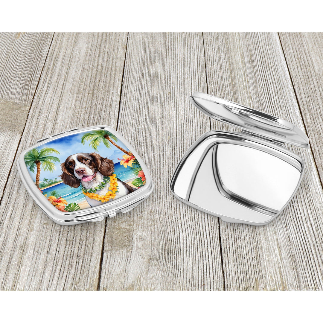 English Springer Spaniel Luau Compact Mirror Image 3