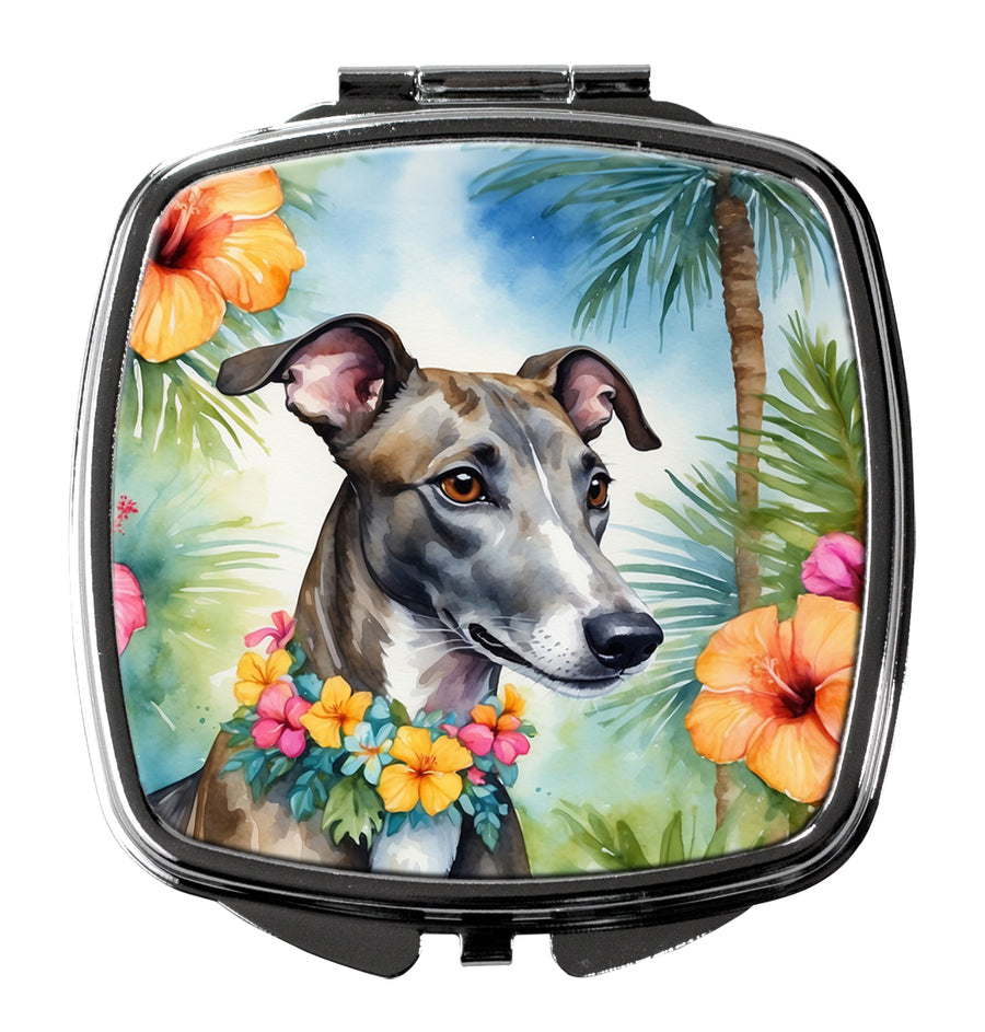 Greyhound Luau Compact Mirror Image 1