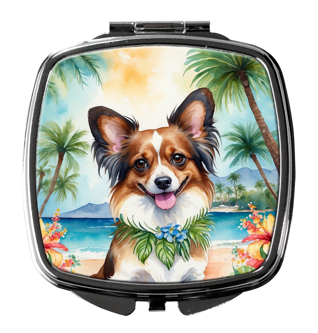 Papillon Luau Compact Mirror Image 1