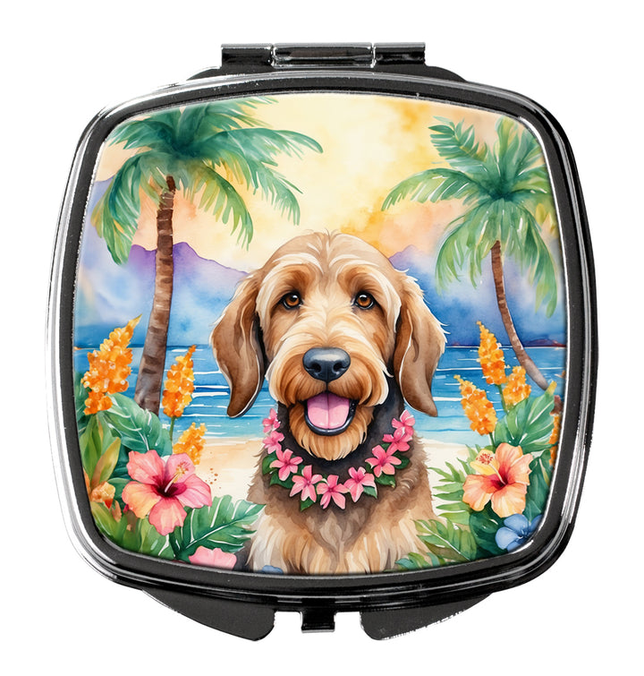 Otterhound Luau Compact Mirror Image 1