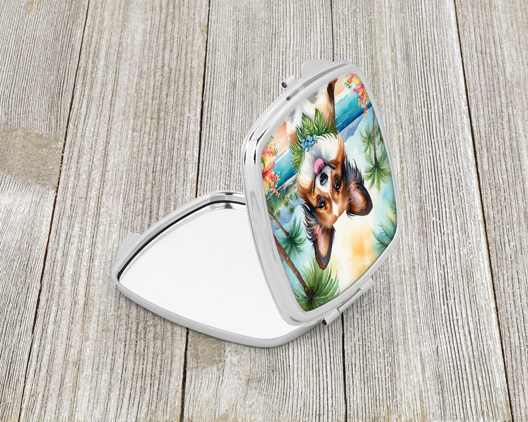 Papillon Luau Compact Mirror Image 2