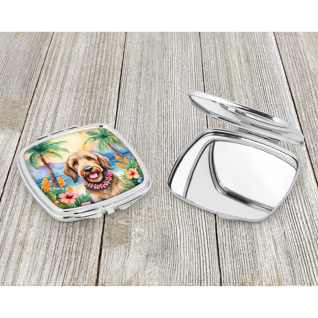 Otterhound Luau Compact Mirror Image 3