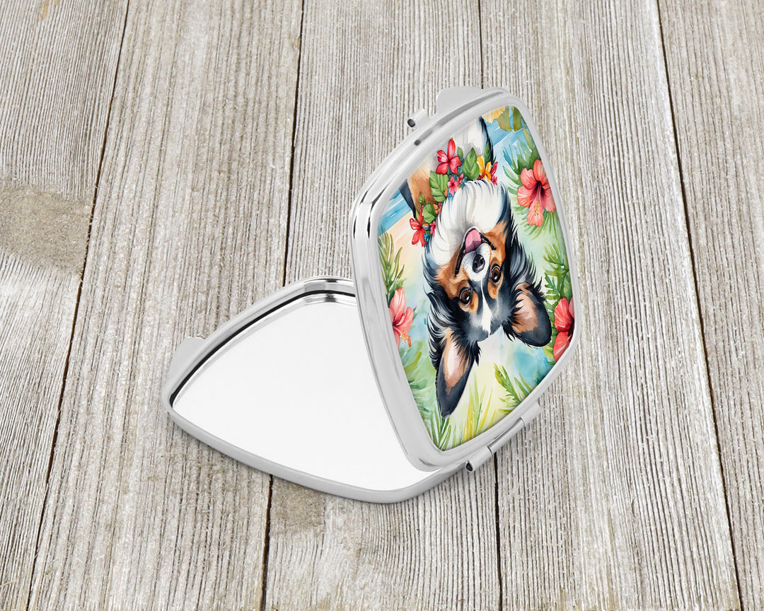 Papillon Luau Compact Mirror Image 2