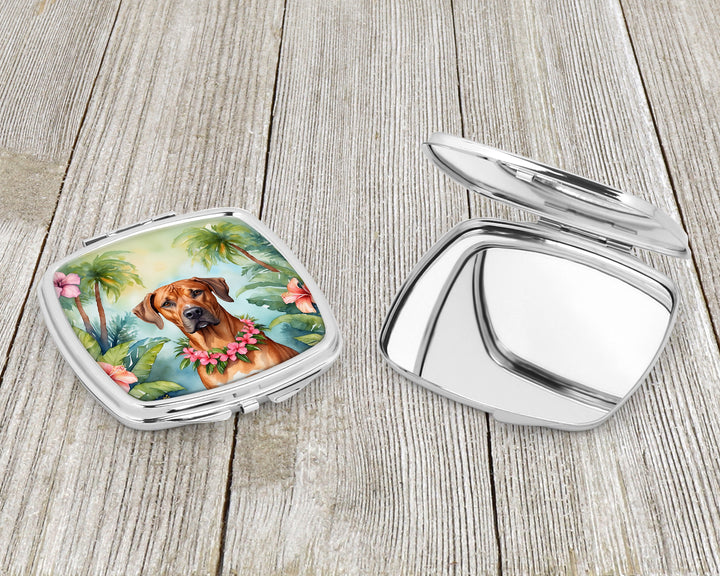 Rhodesian Ridgeback Luau Compact Mirror Image 3