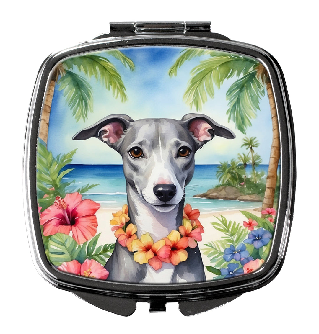 Whippet Luau Compact Mirror Image 1