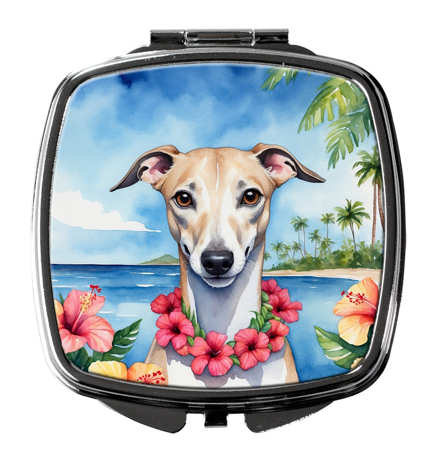 Whippet Luau Compact Mirror Image 1