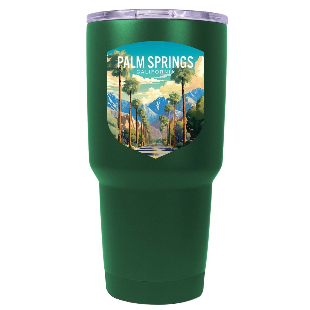 Palm Springs California Design A Souvenir 24 oz Insulated Stainless Steel Tumbler Image 4