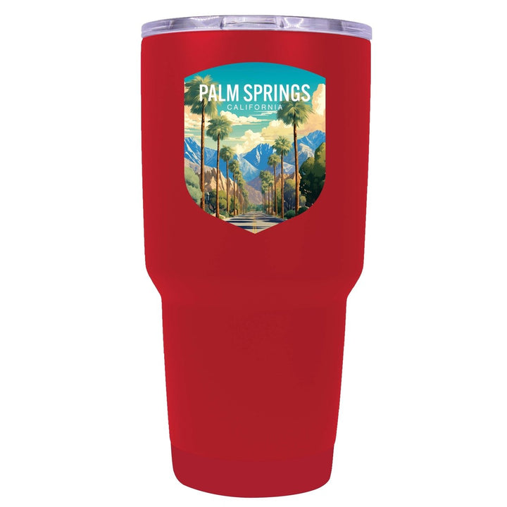 Palm Springs California Design A Souvenir 24 oz Insulated Stainless Steel Tumbler Image 1