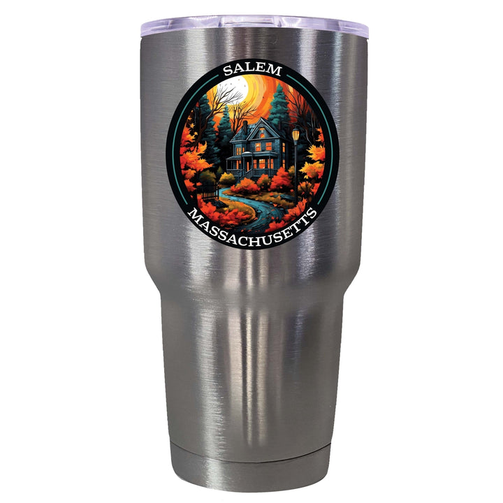 Salem Massachussettes Design B Souvenir 24 oz Insulated Stainless Steel Tumbler Image 2