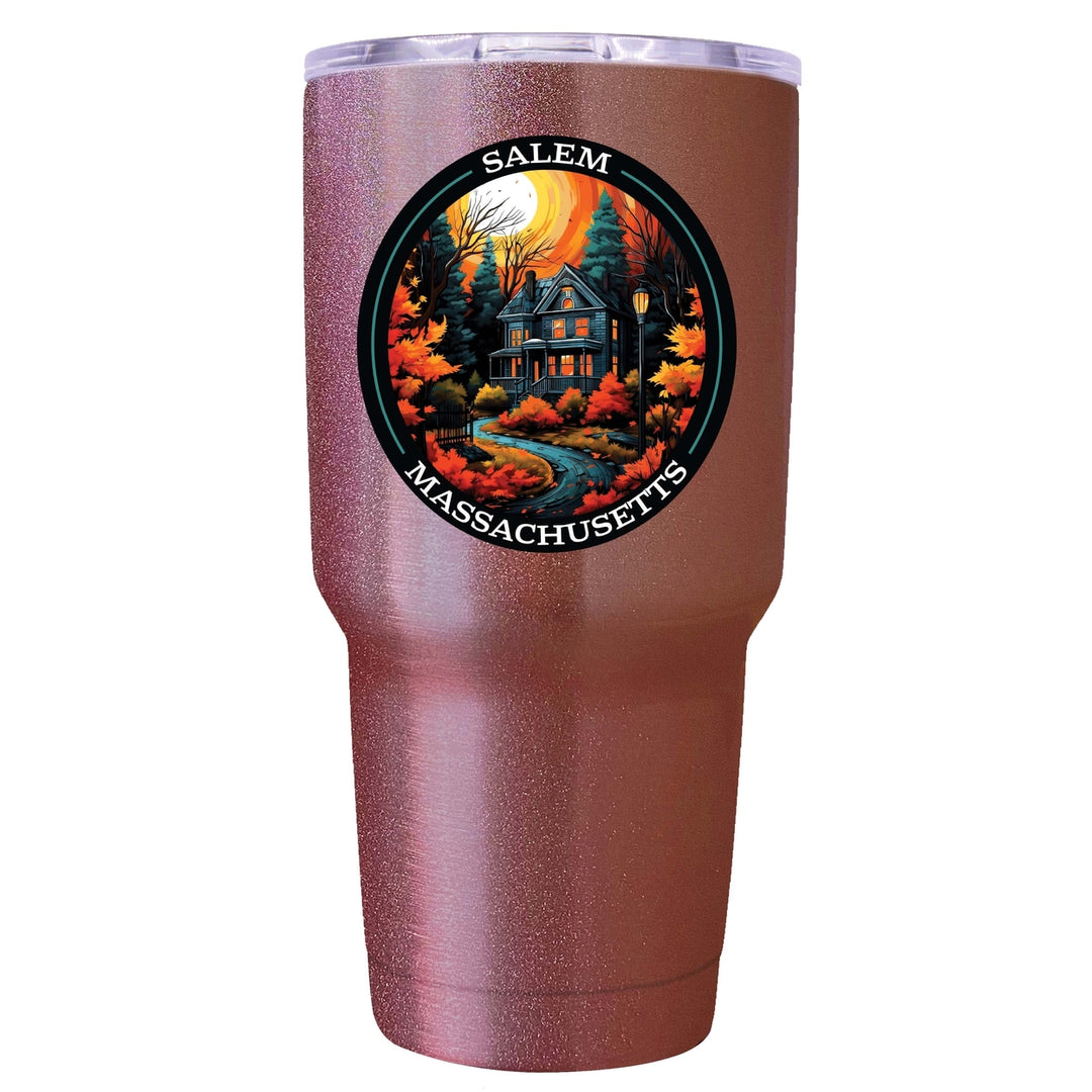 Salem Massachussettes Design B Souvenir 24 oz Insulated Stainless Steel Tumbler Image 3