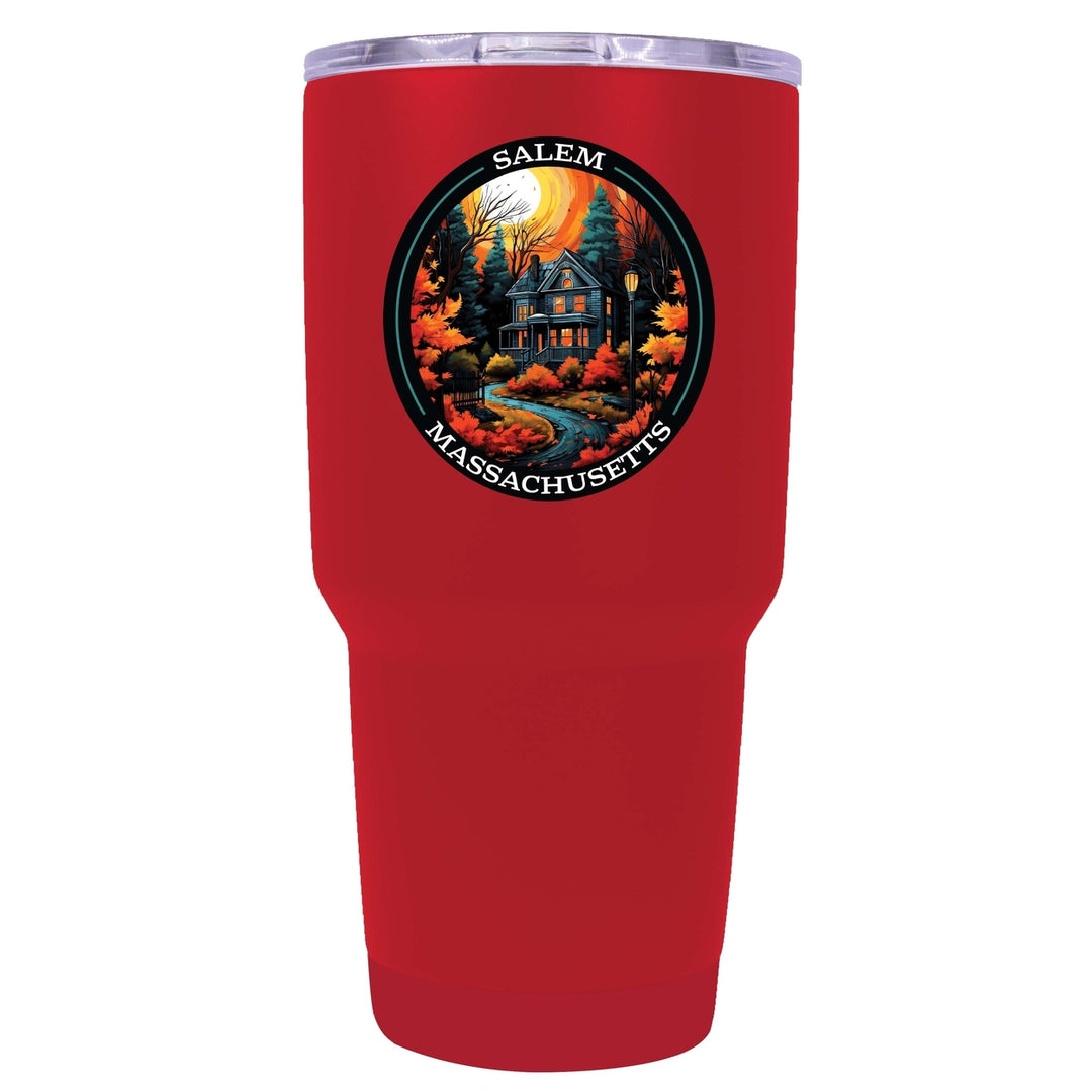 Salem Massachussettes Design B Souvenir 24 oz Insulated Stainless Steel Tumbler Image 5