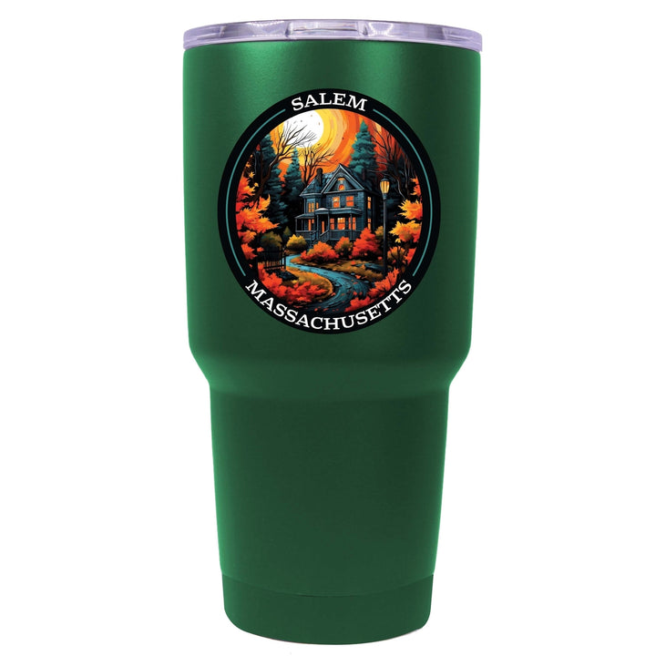 Salem Massachussettes Design B Souvenir 24 oz Insulated Stainless Steel Tumbler Image 8