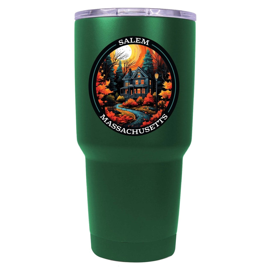 Salem Massachussettes Design B Souvenir 24 oz Insulated Stainless Steel Tumbler Image 1