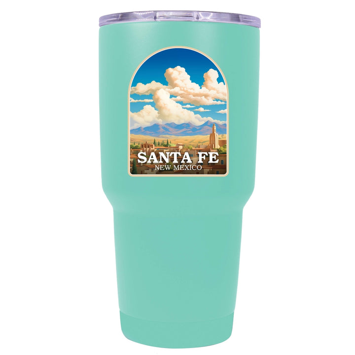 Santa Fe Mexico Design A Souvenir 24 oz Insulated Stainless Steel Tumbler Image 2