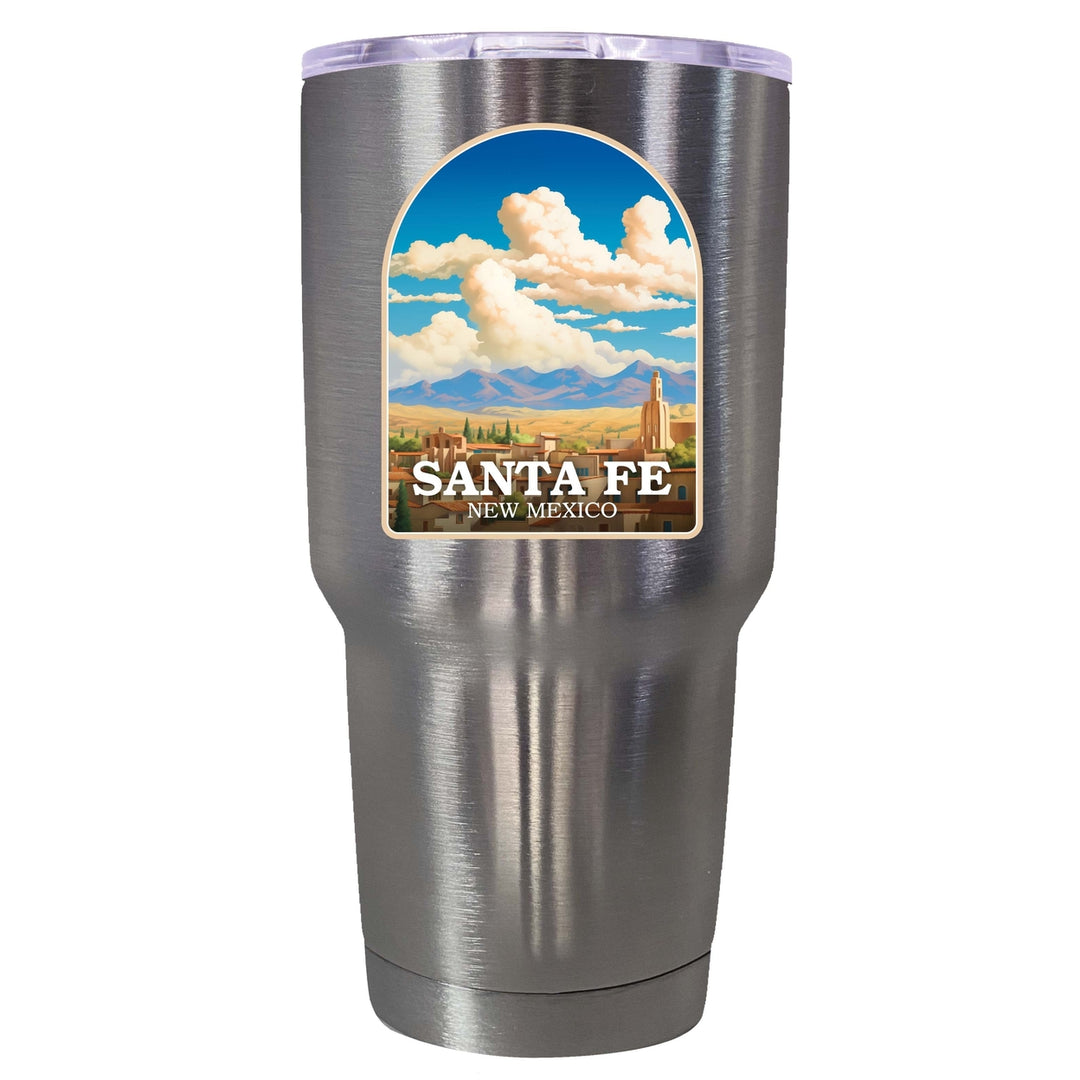 Santa Fe Mexico Design A Souvenir 24 oz Insulated Stainless Steel Tumbler Image 3