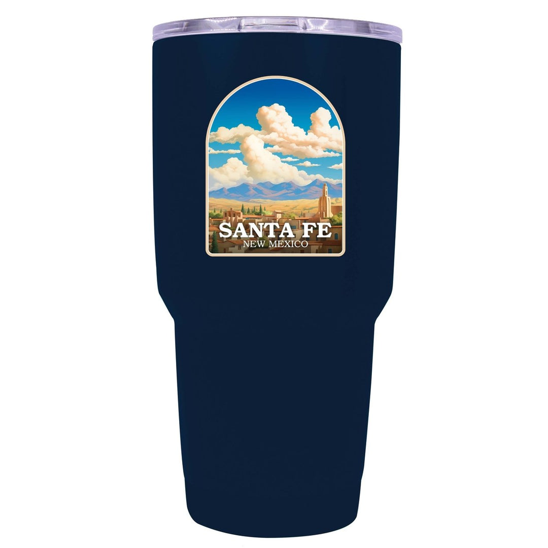 Santa Fe Mexico Design A Souvenir 24 oz Insulated Stainless Steel Tumbler Image 4