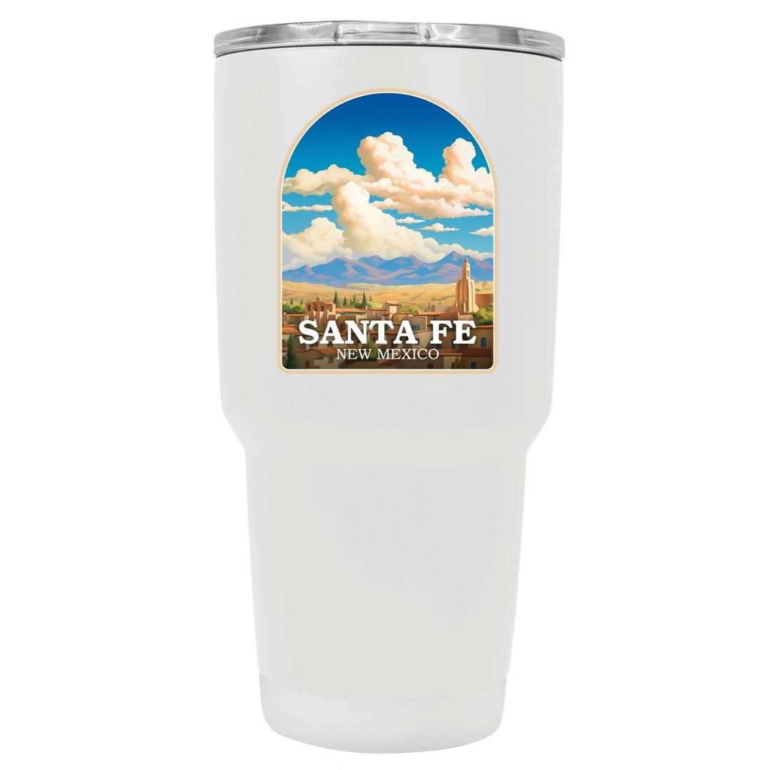 Santa Fe Mexico Design A Souvenir 24 oz Insulated Stainless Steel Tumbler Image 5