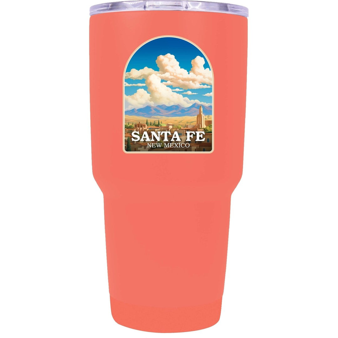 Santa Fe Mexico Design A Souvenir 24 oz Insulated Stainless Steel Tumbler Image 7