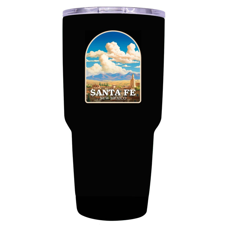 Santa Fe Mexico Design A Souvenir 24 oz Insulated Stainless Steel Tumbler Image 8