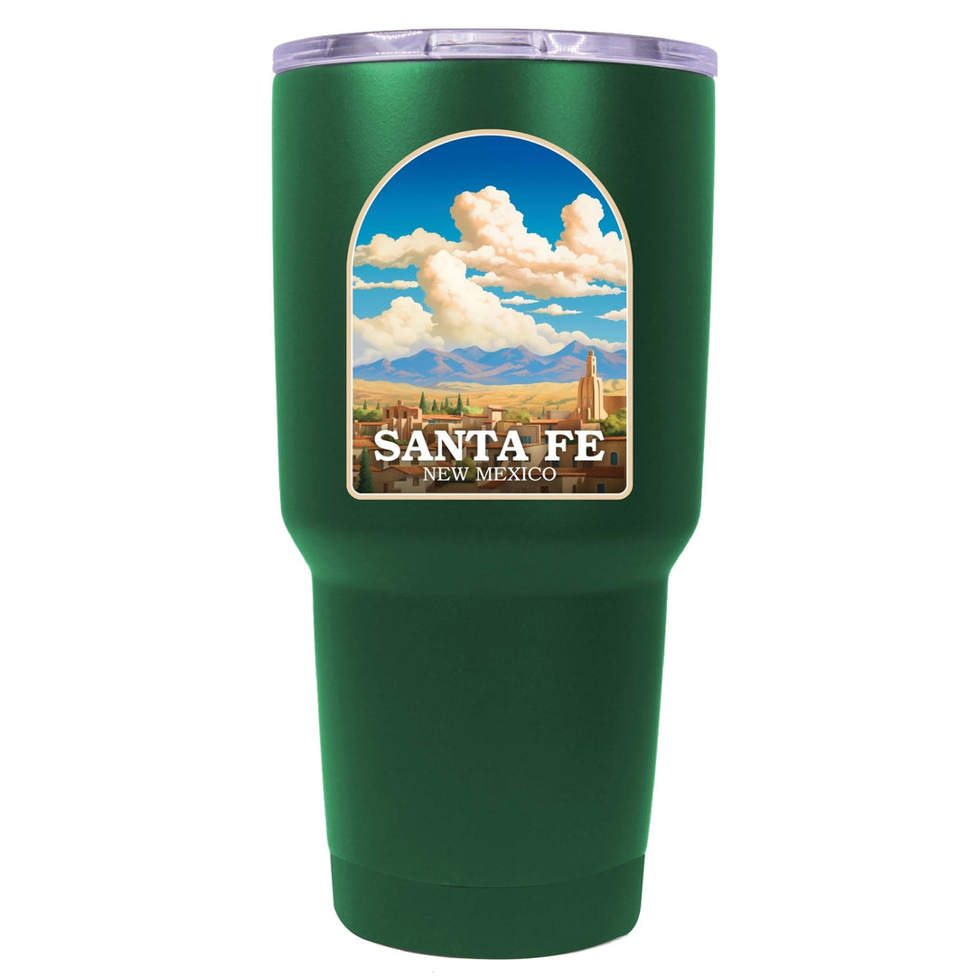 Santa Fe Mexico Design A Souvenir 24 oz Insulated Stainless Steel Tumbler Image 9