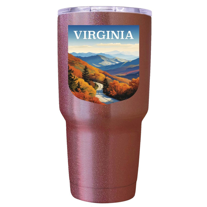 Virginia Design A Souvenir 24 oz Insulated Stainless Steel Tumbler Image 1