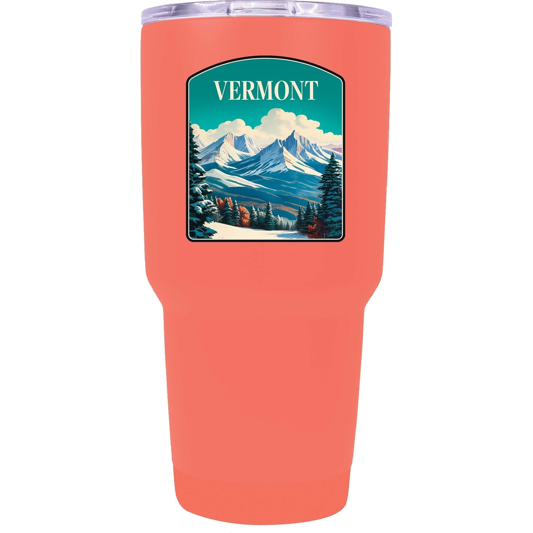 Vermont Design A Souvenir 24 oz Insulated Stainless Steel Tumbler Image 5