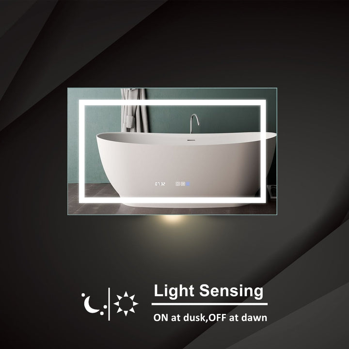 Ascend-M1 40" W x 24" H LED Bathroom Mirror with Led Light Image 12