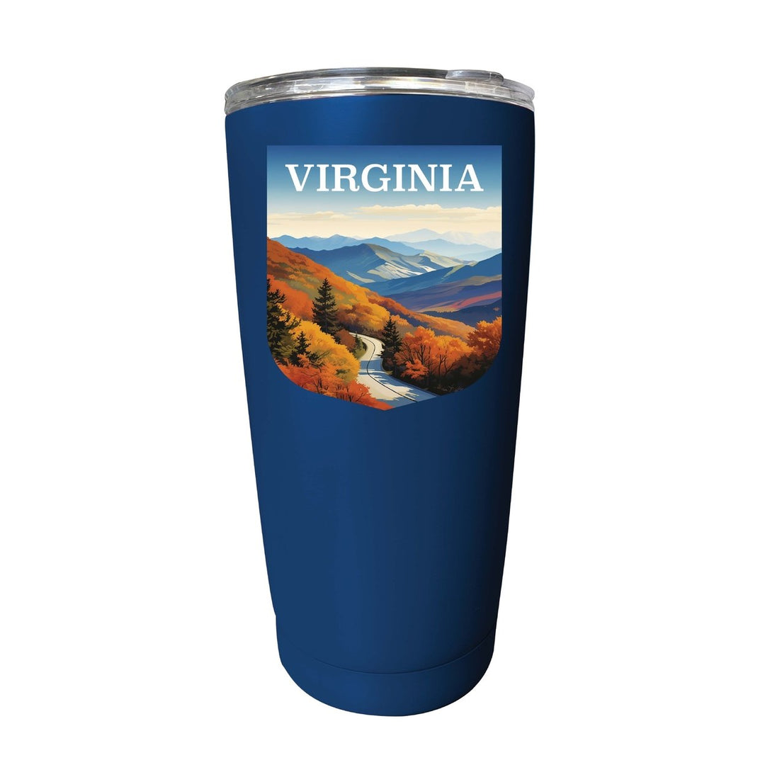 Virginia Design A Souvenir 16 oz Stainless Steel Insulated Tumbler Image 1