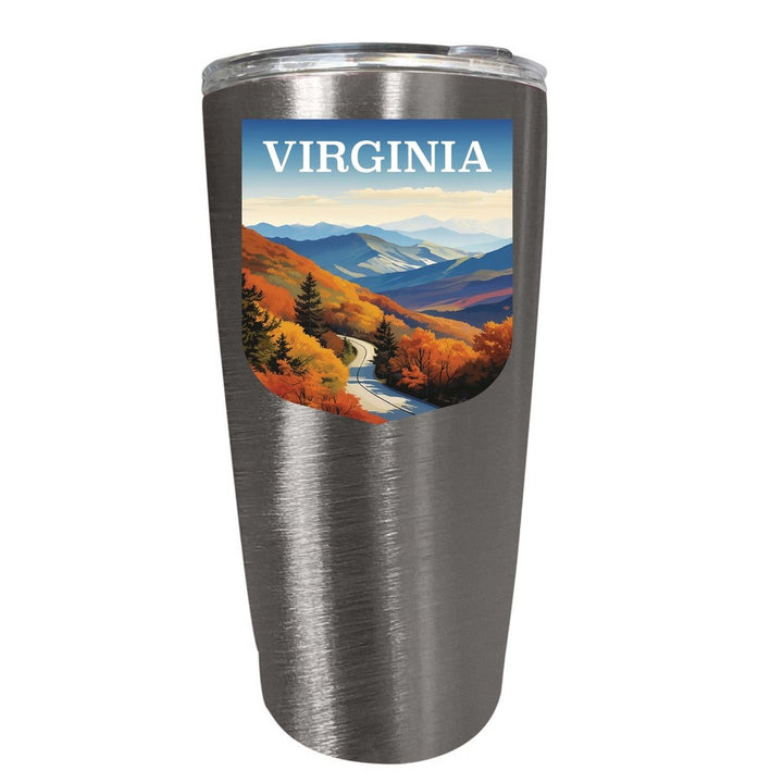 Virginia Design A Souvenir 16 oz Stainless Steel Insulated Tumbler Image 5