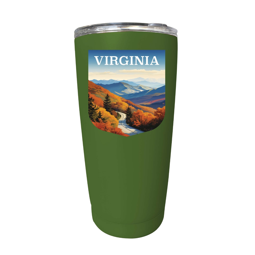 Virginia Design A Souvenir 16 oz Stainless Steel Insulated Tumbler Image 8